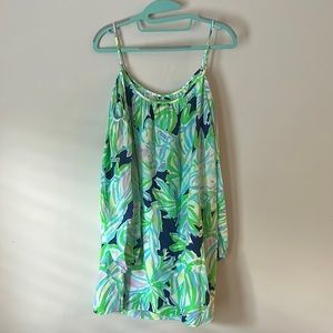 Lily Pulitzer off the shoulder dress